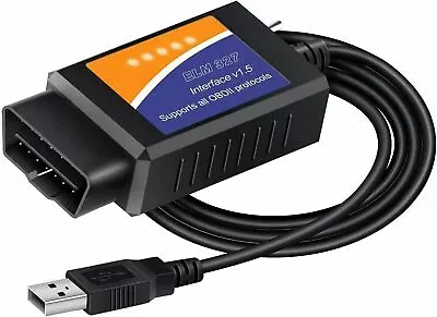 FORScan ELM327 Software OBD2 Scanner Adapter USB Diagnostic Tool Cable For Ford • $16.99