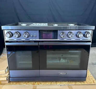 Dacor DOP48M96DLS Contemporary Series 48 Inch Smart Freestanding Dual Fuel Range • $10258