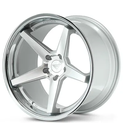 20  Ferrada Wheels FR3 Silver Machined Chrome Lip Rims And Tires With TPMS • $3498