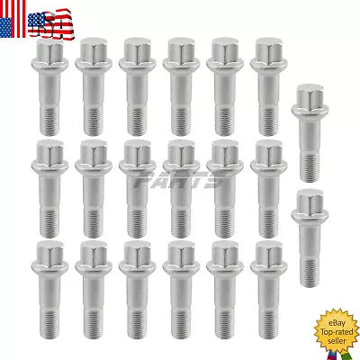 20pcs Wheel Lug Bolts Nuts Kit For Mercedes-Benz ML350 S500 GLK350 0009905307 • $35.88