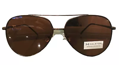 New Rtls $78 Halston Aviator Design Womens Sun Glasses • $16.99