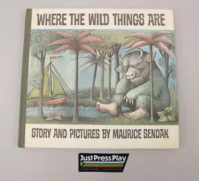 Where The Wild Things Are Maurice Sendak 1963 1st Ed. Hardcover W/o Dust Jacket • $149.99