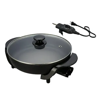 Mainstays 12  Round Nonstick Electric Skillet With Glass Cover Black • $19.88