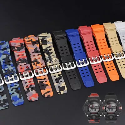 For Casio G-Shock GW-9400 GW-9300 Camouflage Wristwatch Bands TPU Watch Strap • $19.99