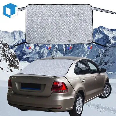 Magnetic Car Rear Snow Cover Back Windshield Ice Frost Sun Shade Protector Guard • $16.99