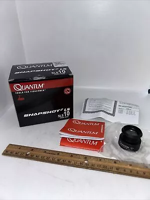 Zebco Quantum SLS 10 Snapshot 2LS Fishing Reel Box ONLY & Extras • $15.98