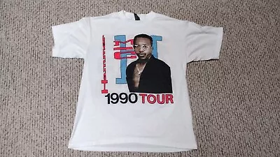 Vintage 1990 MC Hammer Rap Tee Tour Band Hip Hop Shirt M Rare Retro TLC Tupac • $99.99