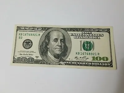 Series 2006 A ~ US One Hundred Dollar Bill $100 ~ New York - KB 16768921 R • $130
