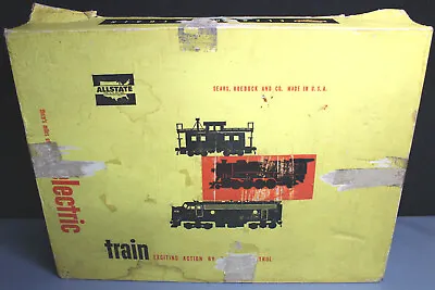VTG Allstate Sears Electric Train #9801 30 Tracks Set Toy Transformer O Gauge • $89.99