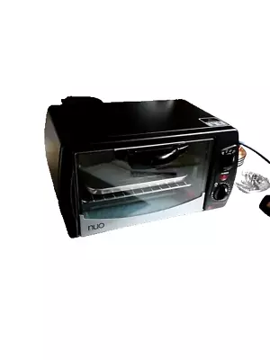 NUO Mini Oven 10L Countertop Electric Grill W/ Adjustable Temp Timer 1000W • £25