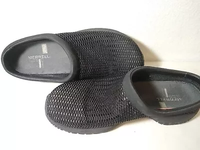 Merrell Encore Breeze Mesh Clogs Mule Slip-On Shoes Black Women US 9 - FREE S&H! • $28.99