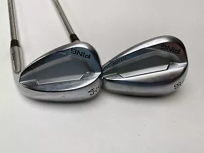$143.99 • Buy Ping Glide 3.0 Wedge Set 54* 12 58* 6 Red Dot 1* Flat Z-Z115 RH Midsize Grips