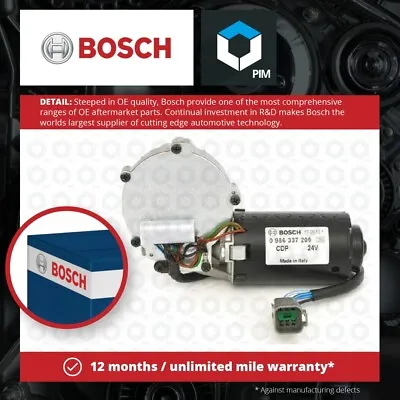 Wiper Motor Front 0986337209 Bosch 1392755 1858661 2348384 CDP Quality New • $134.84