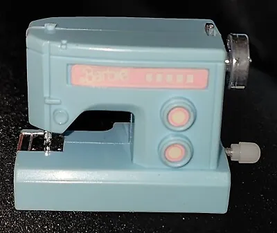 Vintage 1989 Mattel Barbie Wind Up Sewing Machine Works! • $20
