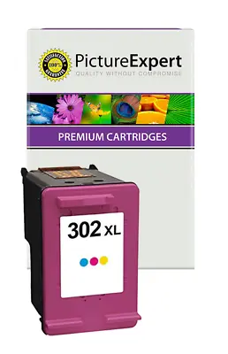 £12.99 • Buy Compatible Text Quality 302XL Colour Ink Cartridge For HP Printers