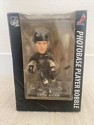 Evgeni Malkin Photo Base Bobblehead PENS MALKIN BOBBLE ORIG BOX FOCO BRAND NEW • $25