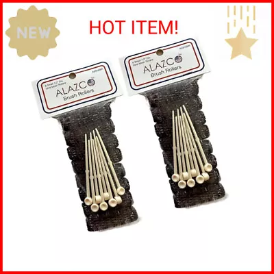 16 Pc Vintage Style Hair Roller MINI Small BRUSH ROLLERS & PINS Mesh Hair Curler • $13.66