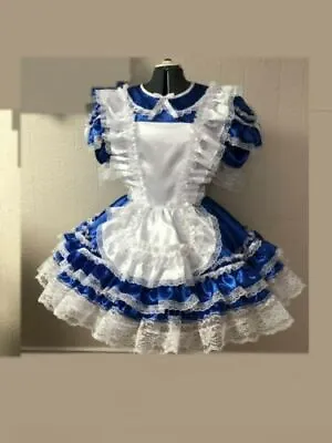 New Sissy Maid Satin Dress Cosplay Tailor-made Sets • $24.44