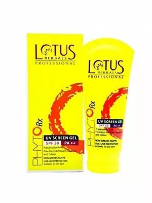 Lotus Professional SPF 30 PA++ Phyto RX UV Screen Gel 80g FS • £16.72