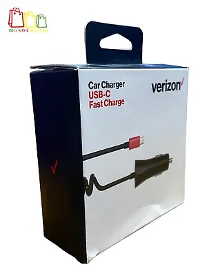 Verizon USB - C Type Car Charger With 30W PD Fast Charger VPC30WPDTYPEC-M • $9.77