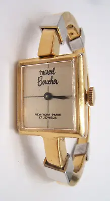 Marcel Boucher Women’s Wrist Watch Wind Up 17 Jewels  Working Modern • $20
