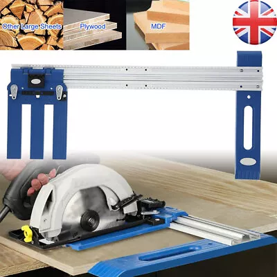 Circular Saw Guide Rail Precision Edge Track Power Cordless Cutting Tool UK • £22.99