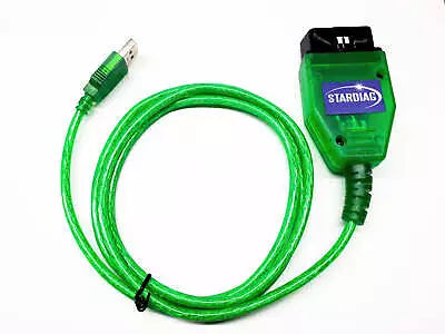 $37.45 • Buy OBD 2 II Interface KKL Fault Diagnostic Service For VW AUDI SEAT ŠKODA V2022