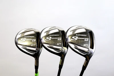 $127.13 • Buy Adams Speedline LP 3, 5, 7 Wood Set RH Grafalloy Speedline Graphite Ladies Flex