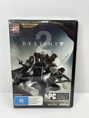 Destiny 2 - PC / Windows Game (Brand New & Sealed) DLC - FREE POST • $10