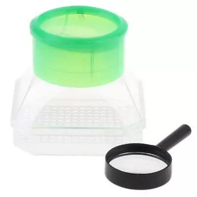 Fun ExploreR Insect Magnifying Glass Specimen Box Tool • £4.97