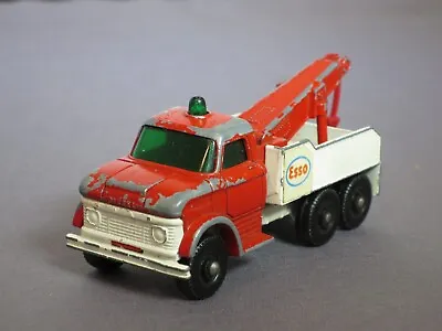 Matchbox No.71 Ford Heavy Wreck Truck Esso Red And White • $9.33