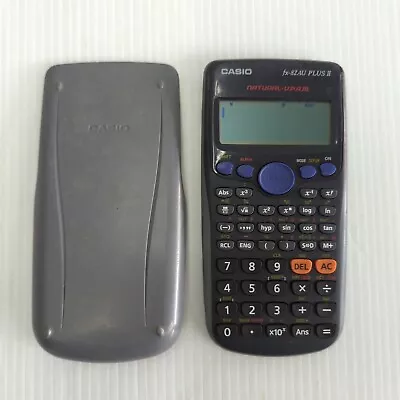 Casio Fx-82AU Plus II Natural - V.P.A.M. Scientific Calculator Tested Working  • $28