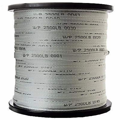 USA Made 3/4  X 1000' 2500 Lb Polyester Pulling Tape / Pull Tape • $92.99