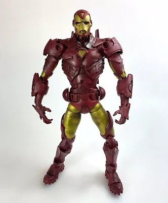 Iron Man Marvel Legends Icons 12  Action Figure W/ Mask 2006 Toybiz Avengers • $39.98