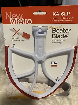 New Metro KA-6LR Original Beater Blade Works W/ Most KitchenAid 6 Or 7 Qt Bowl-L • $24