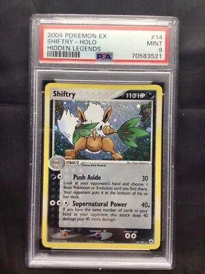 £13.50 • Buy Pokemon Cards: EX Hidden Legends Rare Holo: Shiftry 14/101 PSA 9