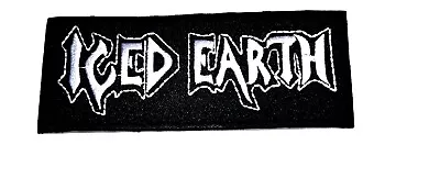 Iced Earth Thrash Metal  Heavy  Metal Band Rock Legends Iron On Patch • £4.99