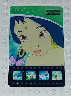 Woolworths Disney Movie Stars Trading Projector Card #18  The Jungle Book Girl • $1.95