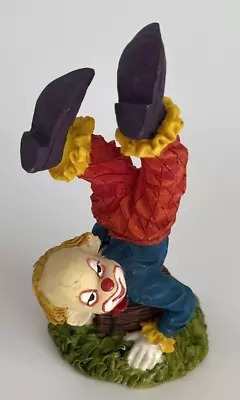 K's Collection Hand Painted Clown Hand Stand On Barrel Figurine • $19.99