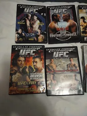 UFC 50 525354555657585960 Dvds Ten DVDs In All • $17.99