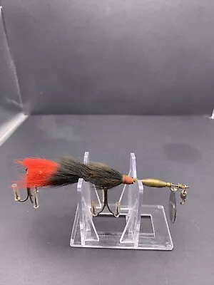 Vintage Fishing Lure! Old Marathon #3 Spinner With Bucktail! Beautiful Bait! • $4.99