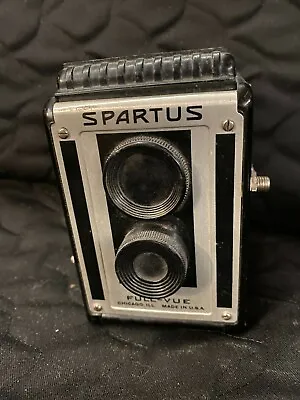 $16.05 • Buy Vintage Spartus Full-Vue Box Camera 120 Film Top View -as Is-