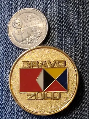 American Legion Military BRAVO ZULU Challenge Coin  • £48.20