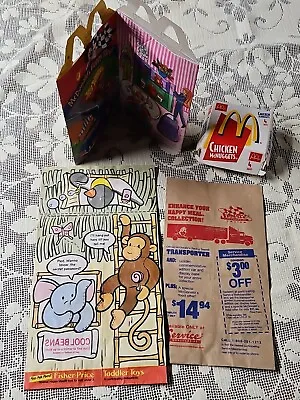 Lot Of Old McDonalds Happy Meal Souvenirs Sacks & Containers Hot Wheels Barbie • $9.99