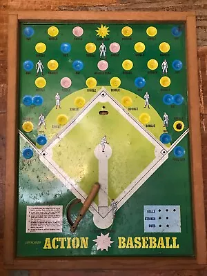 Vintage Action Baseball Pressman Action Game 2279 • $15