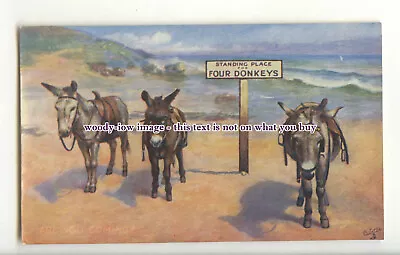 £2.15 • Buy An1708 - A Simple Life, Donkey Rides On Beach, Artist - U/K - Postcard - Tuck's
