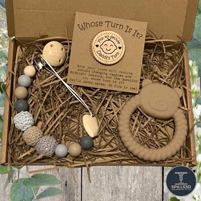 New Baby Boy Gift Hamper Box Baby Shower Maternity Pregnancy Mum To Be Gift • £13.99