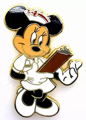 2002 DISNEY Trading Pin - NURSE MINNIE MOUSE With Clipboard • $7.15