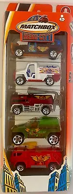 2003 Matchbox HERO CITY FORCE #8 5-Pack Gift Set New  • $14.60