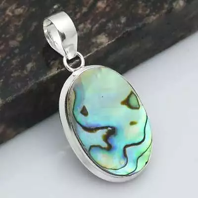 Abalone Shell Gemstone Ethnic Handmade Pendant Jewelry 2  AP-37640 • $2.99